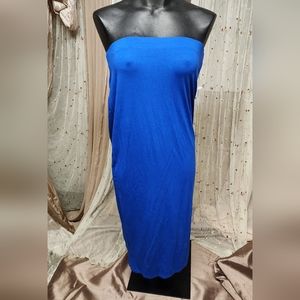 Eleven Star strapless dress.  Jersey.  Sz Med